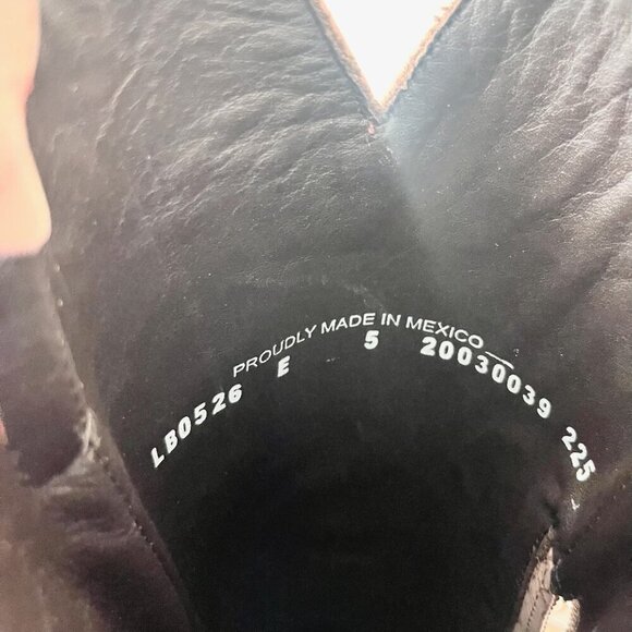 Lane SMOKESHOW Womens Cowboy Boots 5 Pink Leather Western Cowgirl Mid Calf Tall - Picture 12 of 14